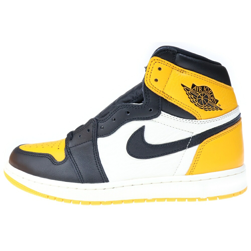 NIKE(ナイキ) サイズ:28.5cm AIR JORDAN1 RETRO HIGH OG TAXI エアジョーダン1 レトロ タクシー ハイカットスニーカー イエロー US10.5/28.5cm 555088-711【新古品/中古】【程度S】【カラーイエロー】【取扱店舗BRING THRIFT CLOSET 幕張店】|ブランド買取・販売 BRING
