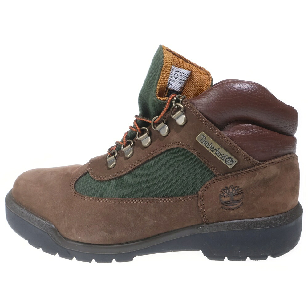 Timberland(ティンバーランド) 大きさ:US9.5/27.5糎 FIELD BOOT 結核症0A18A6D47 スピード競技脹れ上がる 活動の領域ブーツ シューズ 赤銅色 US9.5/27.5糎【中古】【座標軸B】【色合い赤銅色】【取りまわしバス発着場BRING神殿店】
