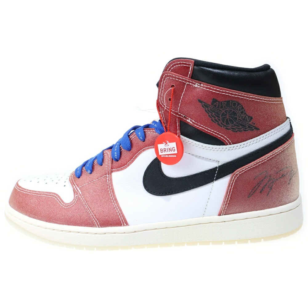 NIKE(ナイキ) サイズ:32.0cm ×TROPHY ROOM AIR JORDAN 1 RETRO HIGH OG SP F\u0026F トロフィールーム エアジョーダン1 ハイカットスニーカー ホワイト/レッド US14/32cm DA2728-100【新古品/中古】【程度S】【カラーホワイト】【取扱店舗BRING KICKS】