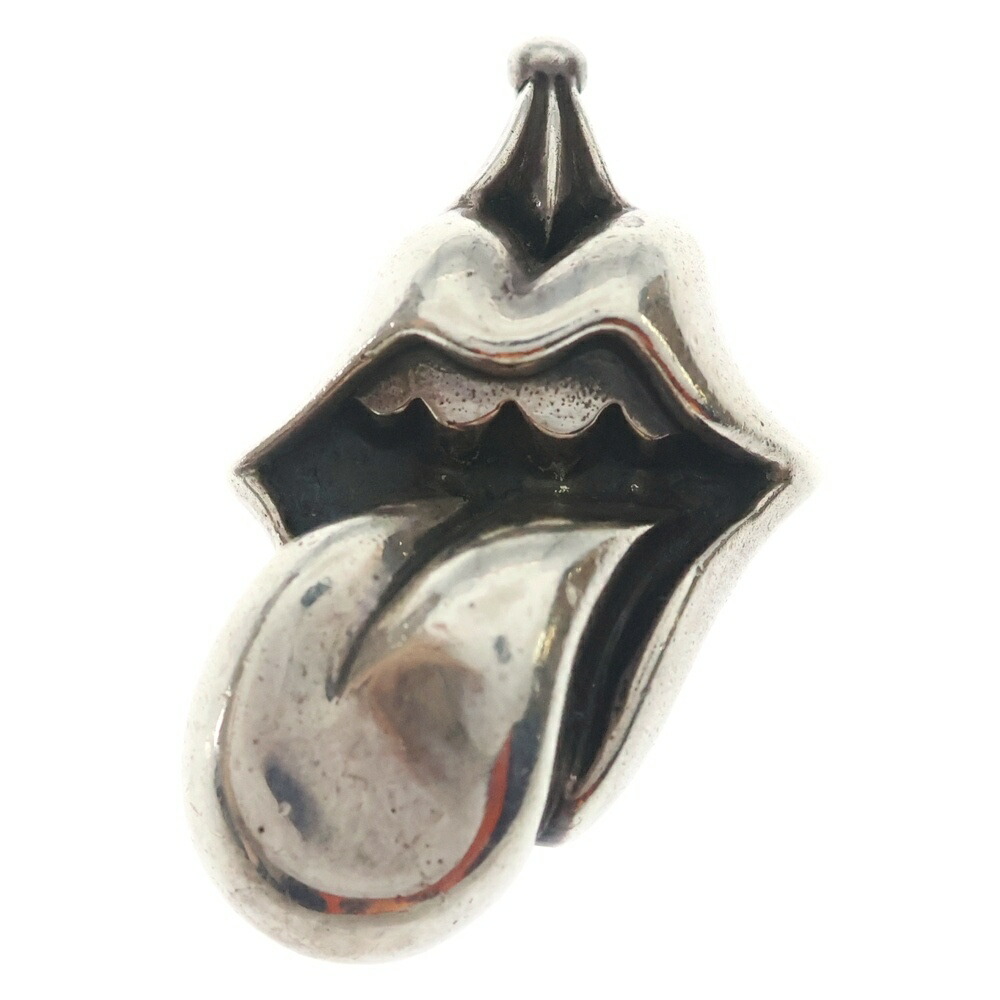 CHROME HEARTS(クロムハーツ) LIPSTONGUE CHARM リップアンドタンチャーム シャンデリヤいの一番 しろがね色 BCA283【中古】【座標軸B】【色合いしろがね色】【取りまわしバス発着場BRING京都河原町店】