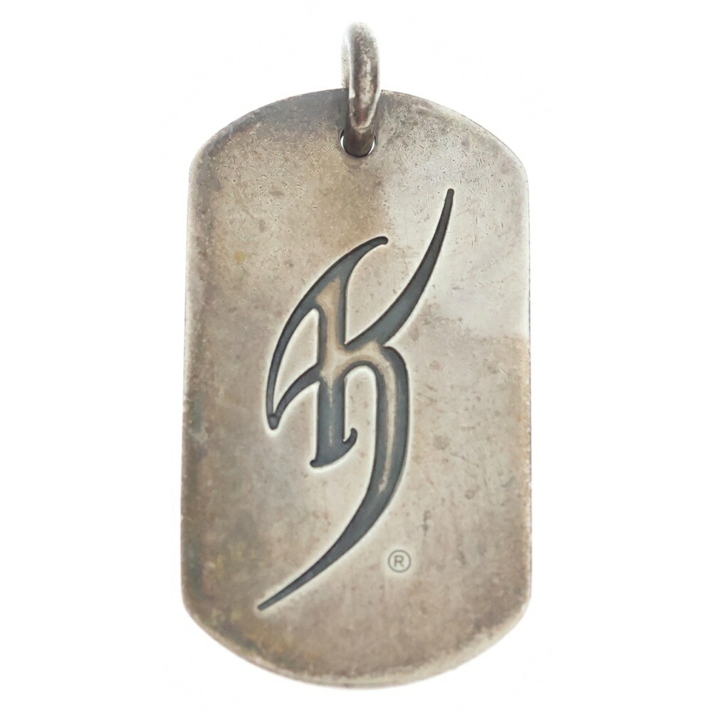 CHROME HEARTS(クロムハーツ) LRG D/T ラージドッグタグ 氷室京介 シャンデリヤいの一番 しろがね色【中古】【座標軸B】【色合いしろがね色】【取りまわしバス発着場BRING京都河原町店】