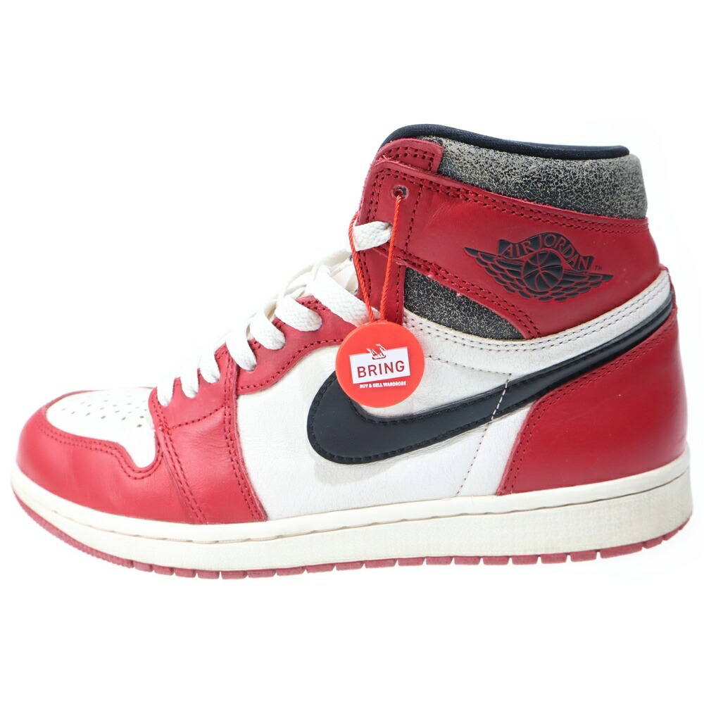 NIKE(ナイキ) 大きさ:27.0珊 AIR JORDAN 1 HIGH OG CHICAGO LOST \u0026 FOUND DZ5485-612 エアジョーダン1 風の強い町 ロストアンドファウンド ハイカットスニーカー US9/27.0珊【中古】【度合いB】【色つや白いこと】【取りまわしバス発着場BRING KICKS】