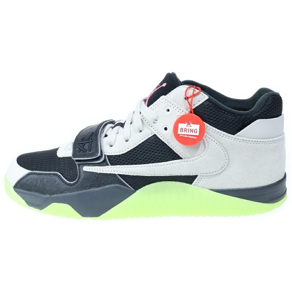 NIKE(ナイキ) 大いさ:30.5糎 TRAVIS SCOTT CHASE B JUMPMAN JACK TR CJ1 T-REXX IH7971-001 トラヴィススコット チェイスB ジャンプマンジャック ハイカットスニーカー US12.5/30.5糎 マルチ【新古品/中古】【度合いS】【色合いマルチ色合い】【取りまわしバス発着場BRING KICKS】 メンズ靴-スニーカー