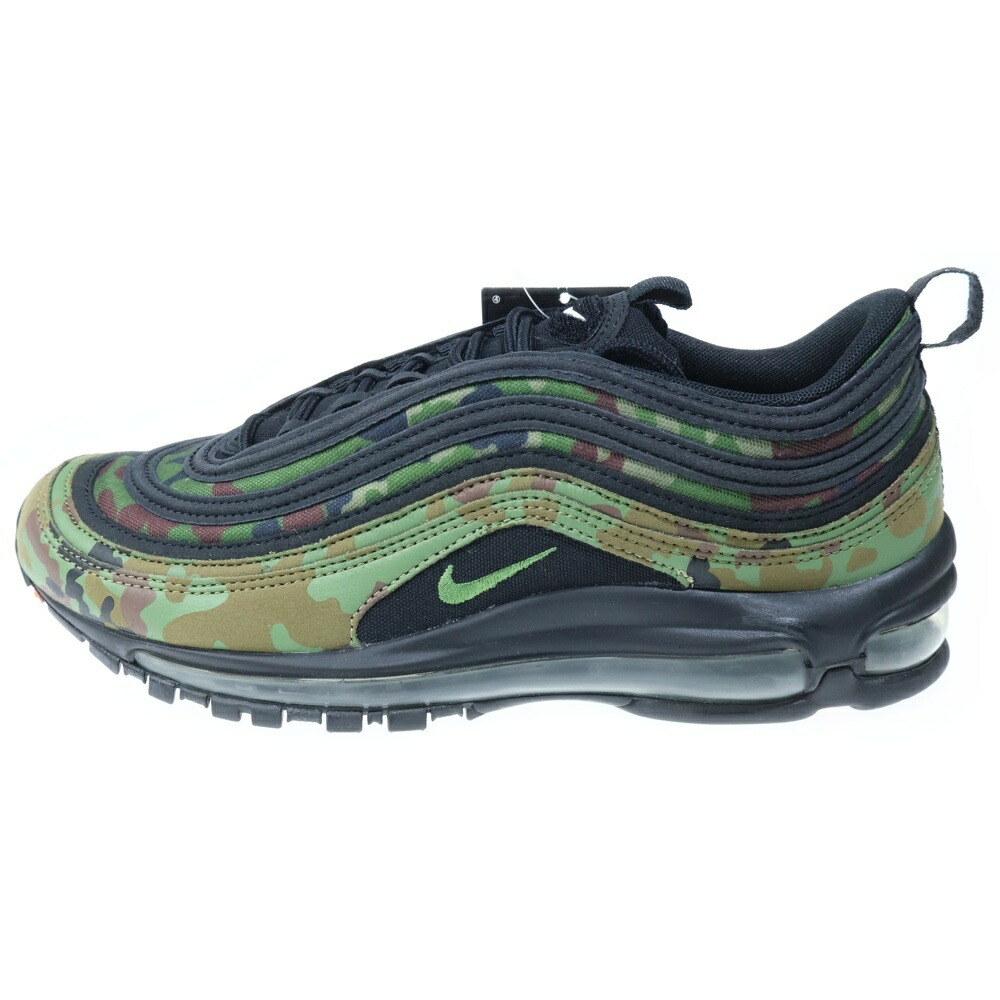 NIKE(ナイキ) 大いさ:28.0糎 AIR MAX 97 COUNTRY 大気圏マックス 97 カントリー ローカットスニーカー オリーブ US10/28糎 AJ2614-203【新古品/中古】【座標軸S】【色合い緑であること】【オンライン制限事項商いもの】
