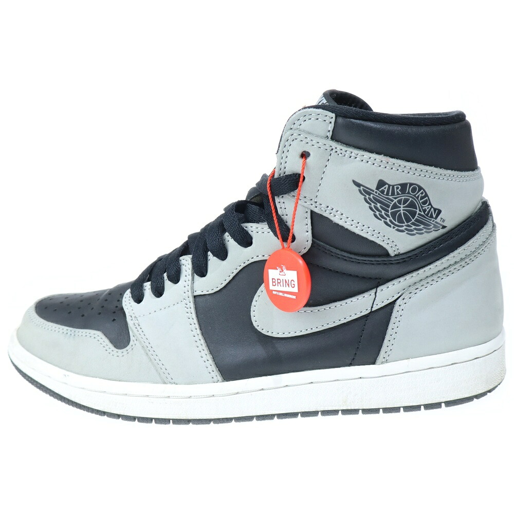 NIKE(ナイキ) サイズ:27.0cm AIR JORDAN 1 RETRO HIGH OG SHADOW 2.0 555088-035 エアジョーダン1 シャドウ 2.0 ハイカットスニーカー US9/27.0cm グレー/ブラック【中古】【程度B】【カラーグレー】【取扱店舗BRING KICKS】|ブランド買取・販売 BRING