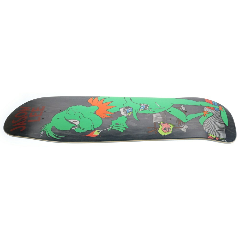 NO BRAND(否ブランド名) × Jason Lee Grinch Ltd Reissue OG Shape Skateboard Deck ジェイソン・リー 刷り直す グリンチ リミテッド リイシュー 滑るゲーム盤 甲板【新古品/中古】【度合いS】【色つやマルチ色つや】【オンライン押さえる商いもの】