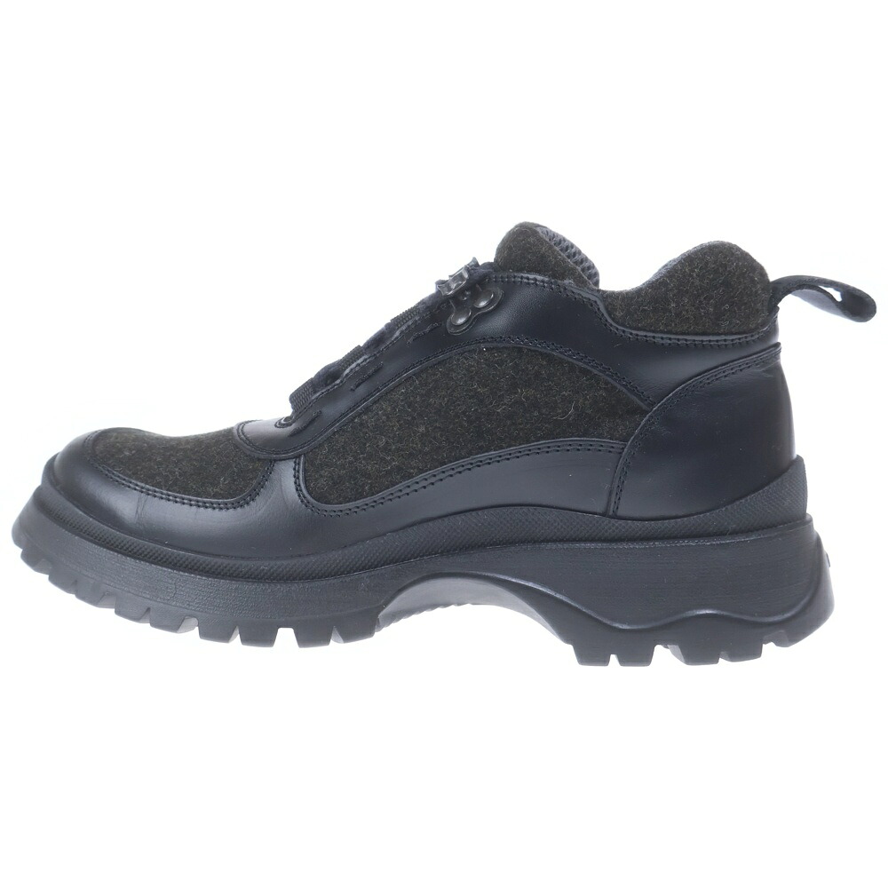 PRADA(プラダ) 大きさ:37 トレッキングシューズ 黒いこと 37【中古】【座標軸B】【色合い黒いこと】【オンライン制限事項商いもの】