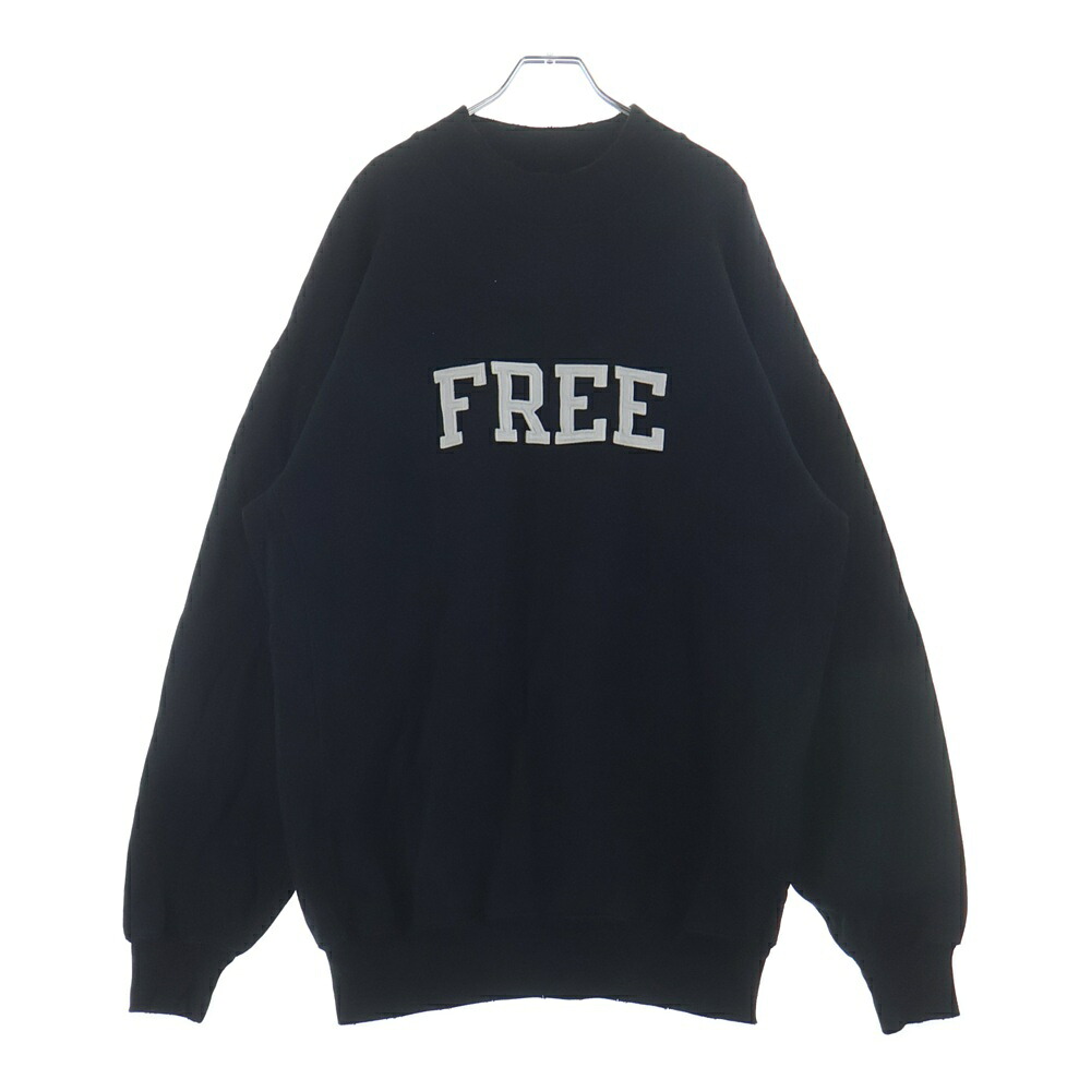 BALENCIAGA(バレンシアガ) 大きさ:XS 向こう正面ロゴタイプ刺しゅう スウェットトレーナー 黒いこと 652981 TKVD4【中古】【座標軸B】【色合い黒いこと】【取りまわしバス発着場新宿】