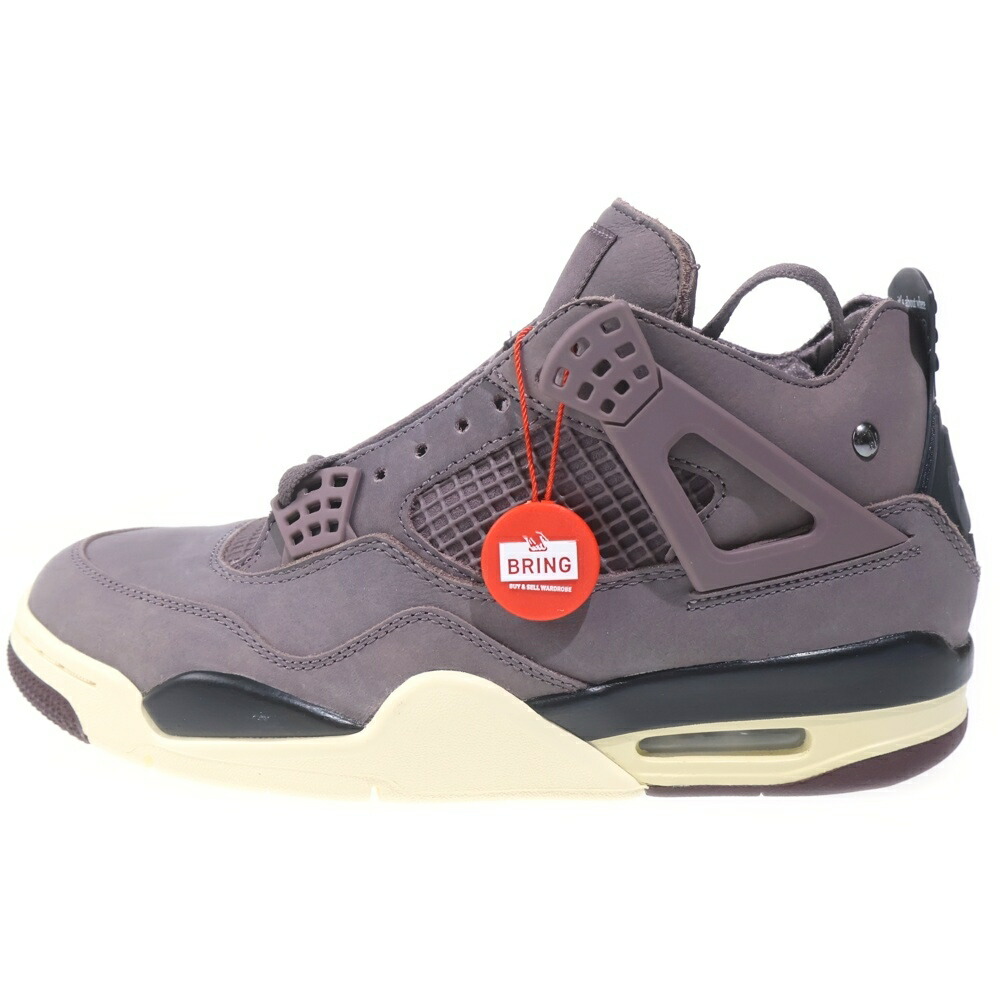 NIKE(ナイキ) 大きさ:27.0珊 ×A MA MANIERE AIR JORDAN 4 VIOLET ORE DV6773-220 アママニエール エアジョーダン4 バイオレットオレ ハイカットスニーカー 赤銅色 US9/27珊【中古】【度合いB】【色つや赤銅色】【取りまわしバス発着場BRING福岡天神店】