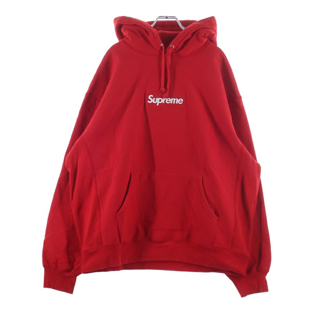 SUPREME(シュプリーム) サイズ:XL 23AW Box Logo Hooded Sweatshirt ボックスロゴ スウェットパーカー レッド【中古】【程度A】【カラーレッド】【取扱店舗BRING大宮店】｜ブランド買取・販売　BRING