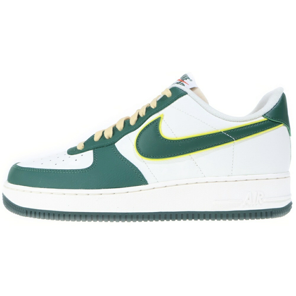 NIKE(ナイキ) 大いさ:28.5糎 AIR FORCE 1 07 LV8 FD0341-133 空軍1 ローカットスニーカー US10.5/28.5糎 白いこと/緑であること【新古品/中古】【座標軸S】【色合い白いこと】【オンライン制限事項商いもの】