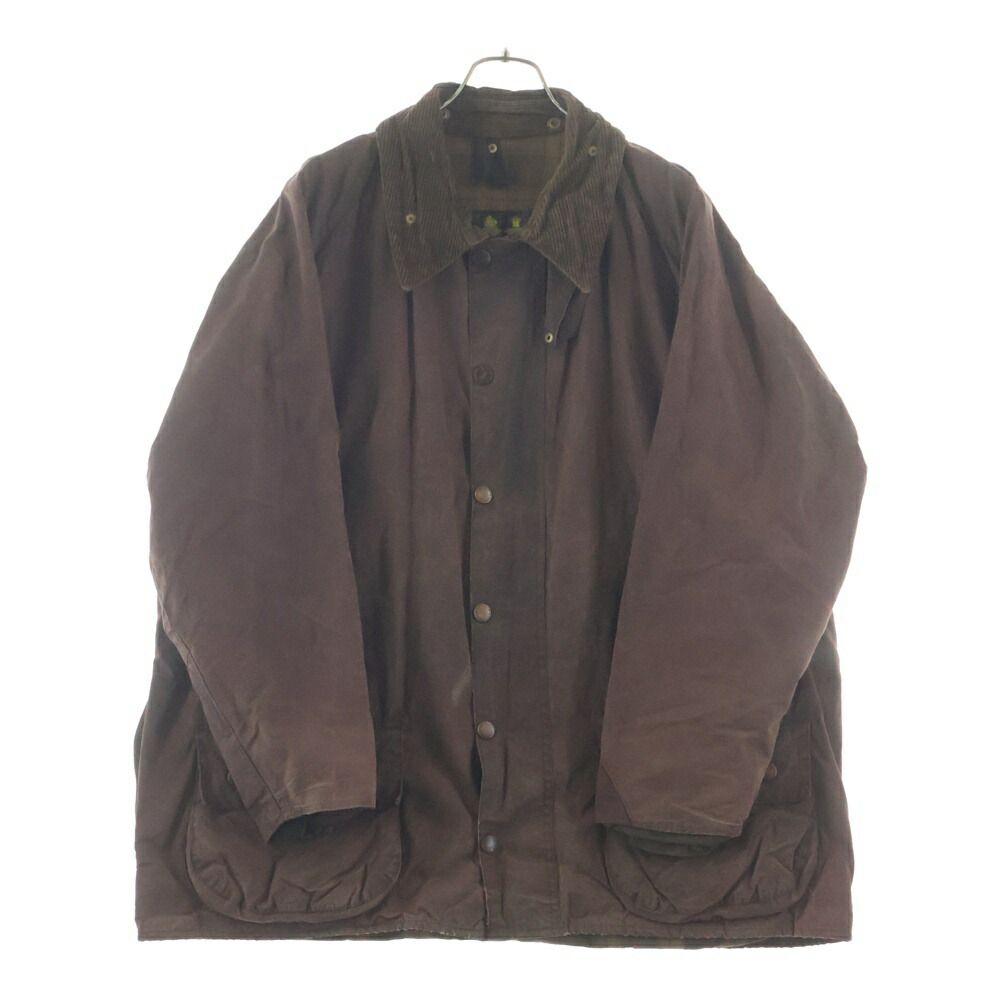Barbour(バブアー) 大きさ:50 90s 3ワラント BEAUFORT ビューフォート オイルドジャケット ボルドーワイン【中古】【座標軸C】【色合い赤いこと】【オンライン制限事項商いもの】