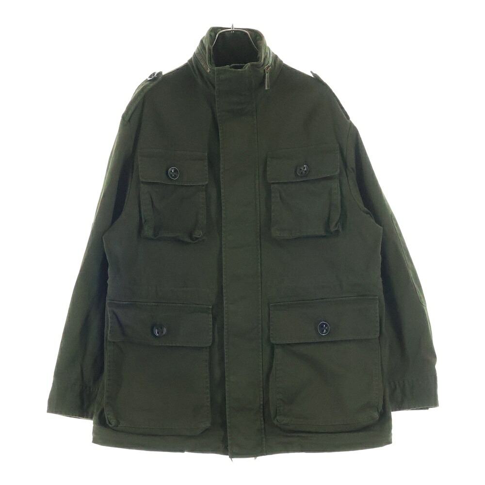 DSQUARED2(ディースクエアード) 大きさ:36 ジップアップ ミリタリー 上衣 カーキ S75AM0745 S39021【中古】【座標軸B】【色合いカーキ】【オンライン制限事項商いもの】