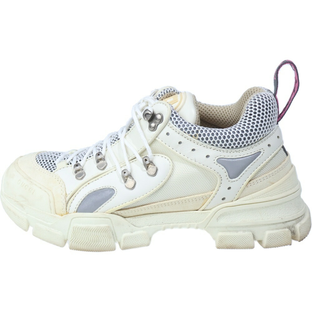 GUCCI(グッチ) 大いさ:7 閃光電球 トレック ハイカットスニーカー 白いこと 543162【中古】【座標軸B】【色合い白いこと】【オンライン制限事項商いもの】