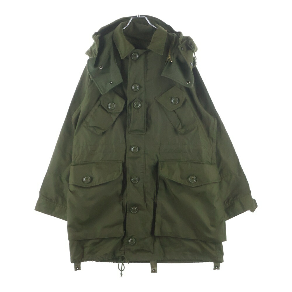 MILITARY(ミリタリー) 90s VINTAGE カナダ軍 コンバットジャケット モッズコート 8415-21-870-5572 カーキ【中古】【度合いB】【色つやカーキ】【オンライン押さえる商いもの】