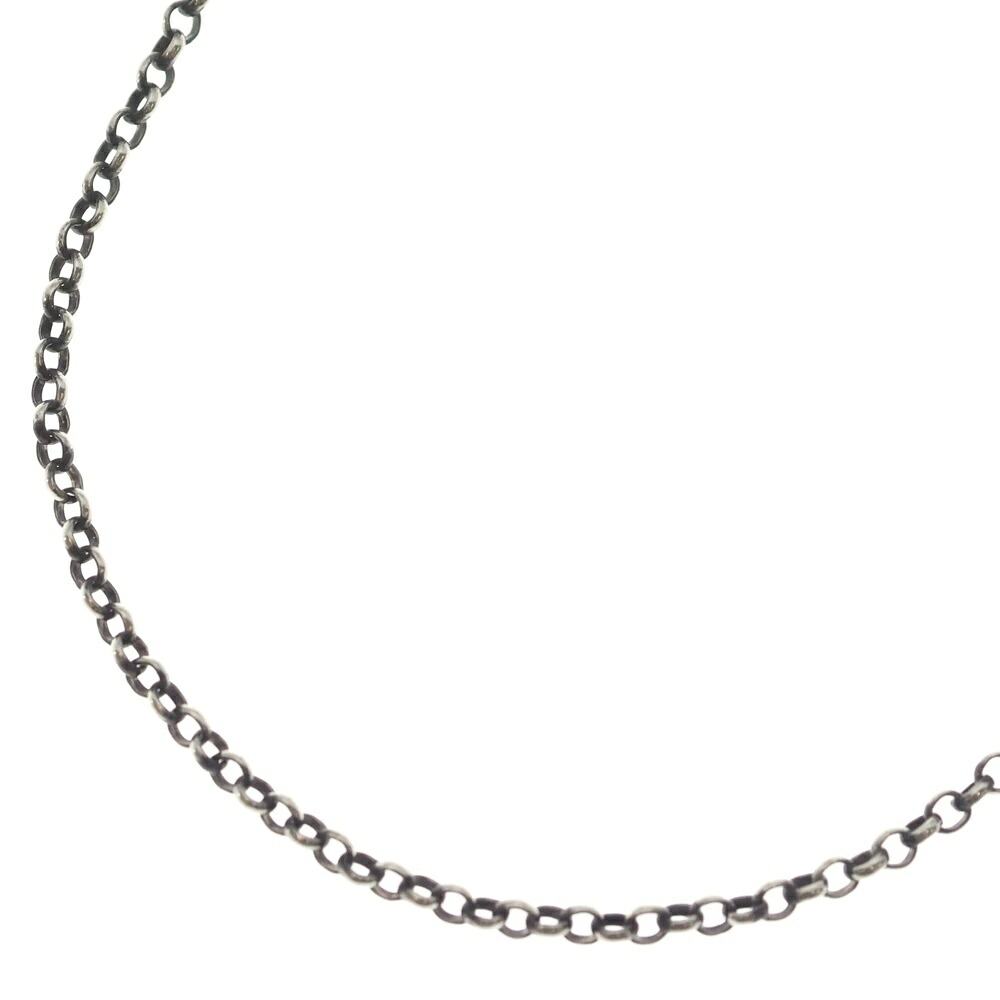CHROME HEARTS(クロムハーツ) 大きさ:20.0inch NECKCHAIN R20 ロールチェーンネックレス 20inch しろがね色 BCA084【中古】【度合いB】【色つやしろがね色】【取りまわしバス発着場新宿】