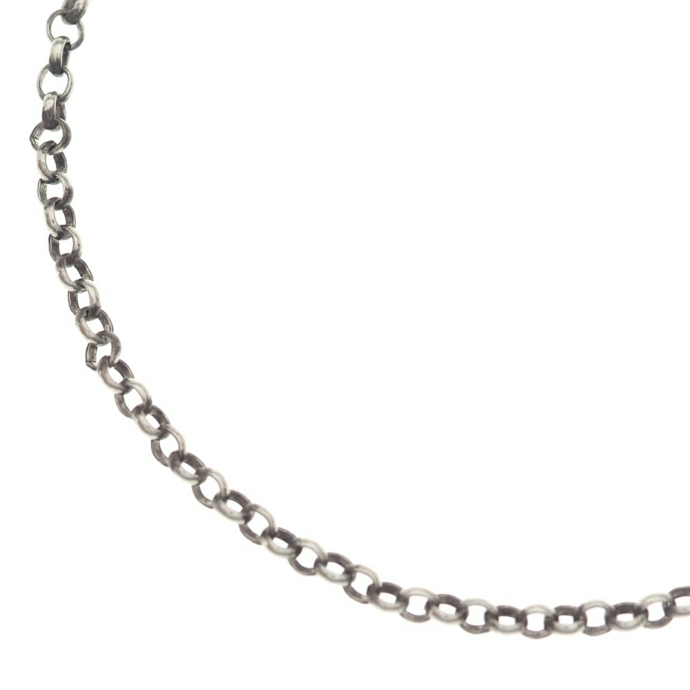 CHROME HEARTS(クロムハーツ) 大いさ:24.0inch NECKCHAIN R24 ロールチェーンネックレス 24inch しろがね色 BCA085【中古】【座標軸B】【色合いしろがね色】【取りまわしバス発着場新宿】