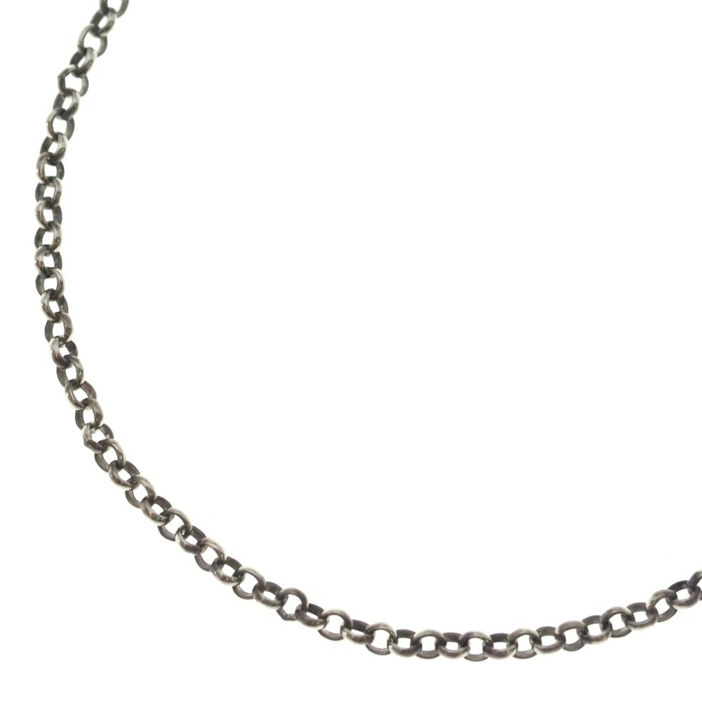 CHROME HEARTS(クロムハーツ) 大いさ:18.0inch NECKCHAIN R18 ロールチェーンネックレス 18inch しろがね色 BCA083【中古】【座標軸B】【色合いしろがね色】【取りまわしバス発着場OneStyle原宿店】