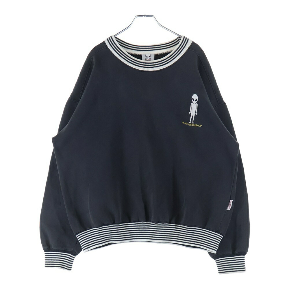 ALIEN WORKSHOP(見ず知らず 制作室) RIB LINE SWEAT リブライン 流汗 黒いこと【中古】【座標軸B】【色つや黒いこと】【取りまわしバス発着場AWESOME高円寺店】