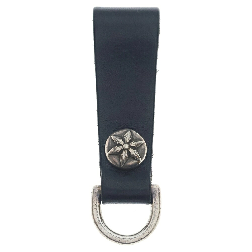 CHROME HEARTS(クロムハーツ) BELT LOOP D RING D輪っか スターボールベルトループ 黒いこと/しろがね色【中古】【座標軸B】【色合い黒いこと】【取りまわしバス発着場BRING心斎橋店】
