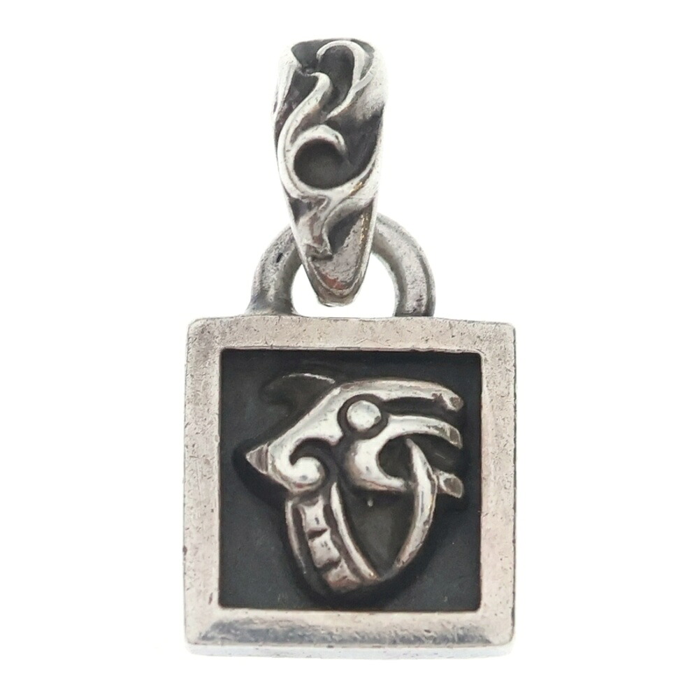 CHROME HEARTS(クロムハーツ) FRAMED CELTIC フレームドケルティック 惹き付ける シャンデリヤいの一番 しろがね色【中古】【座標軸B】【色合いしろがね色】【取りまわしバス発着場原宿】