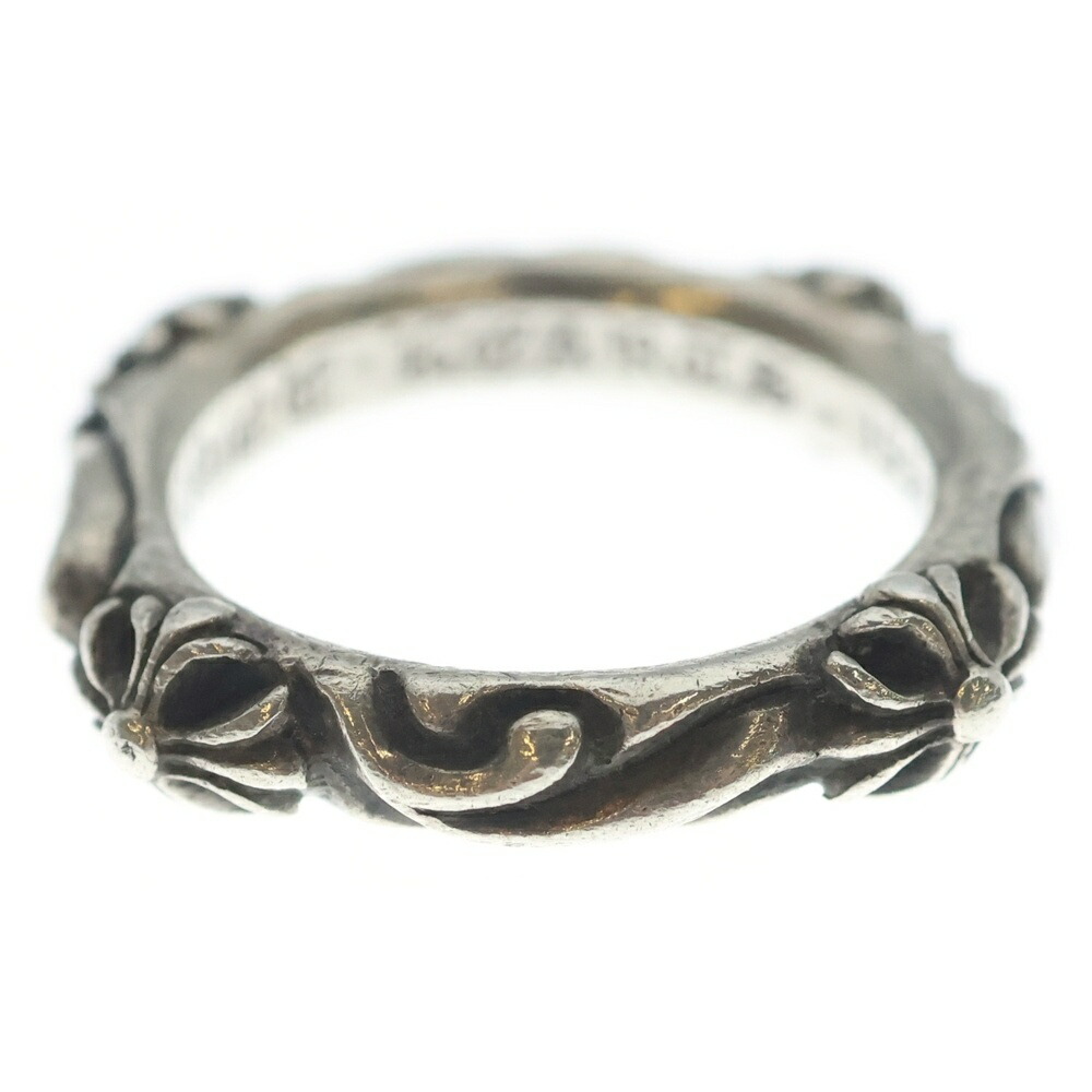 CHROME HEARTS(クロムハーツ) 大いさ:21.0号 SBT BAND SBT周波数帯域輪っか しろがね色 BCA345【中古】【座標軸B】【色合いしろがね色】【取りまわしバス発着場原宿】
