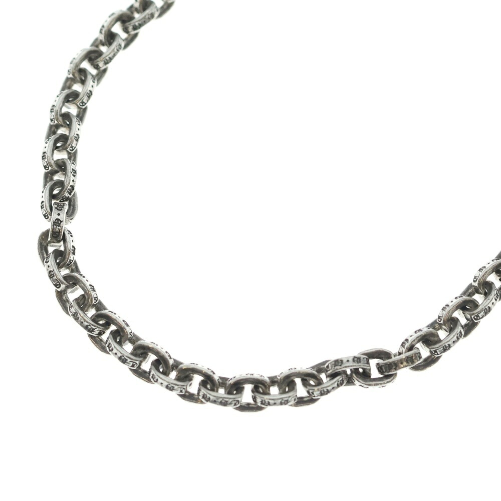 CHROME HEARTS(クロムハーツ) 大きさ:30.0inch PAPER CHAIN 30 ペーパーチェーンネックレス 30inch しろがね色【中古】【度合いB】【色つやしろがね色】【取りまわしバス発着場BRING THRIFT CLOSET 幕張店】