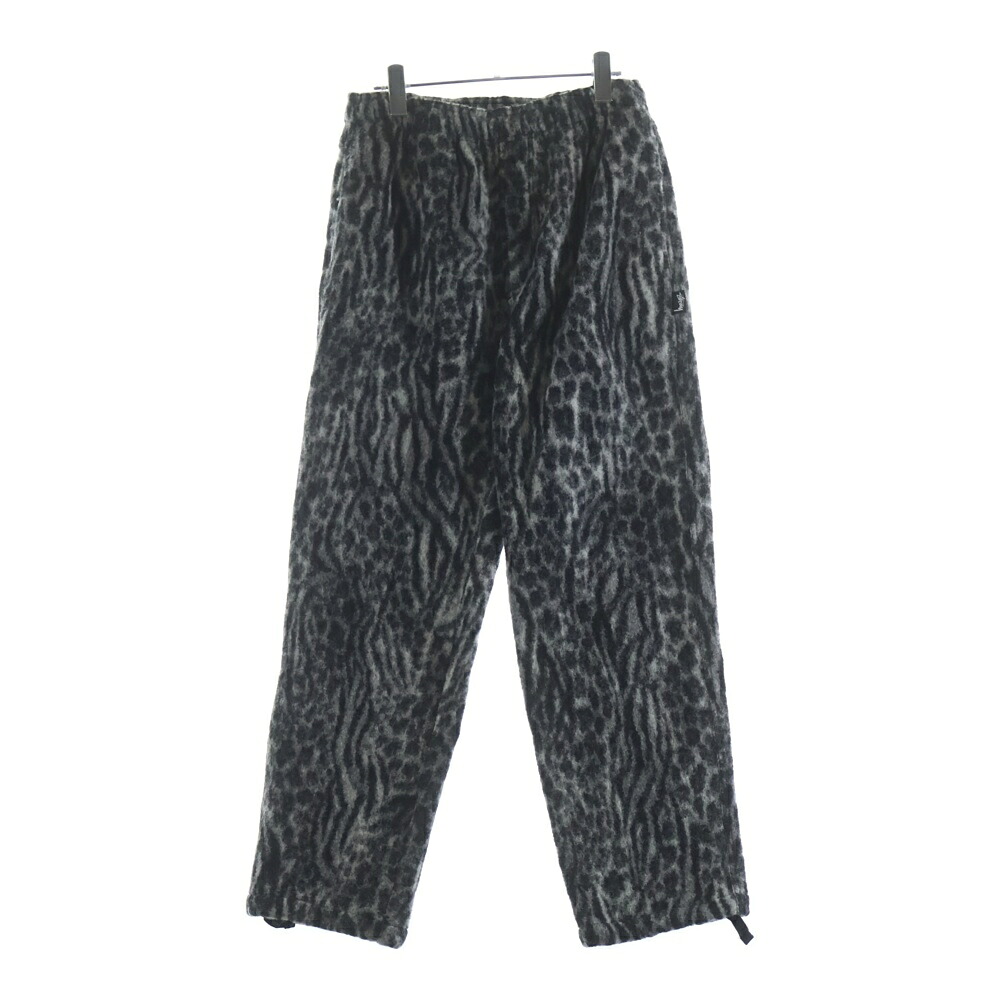 STUSSY(ステューシー) 大きさ:S WILDLIFE WOOL BEACH PANTS ワイルド生存期間 羊毛 砂浜ズボン下 薄墨色 116595【中古】【座標軸B】【色合い薄墨色】【オンライン制限事項商いもの】