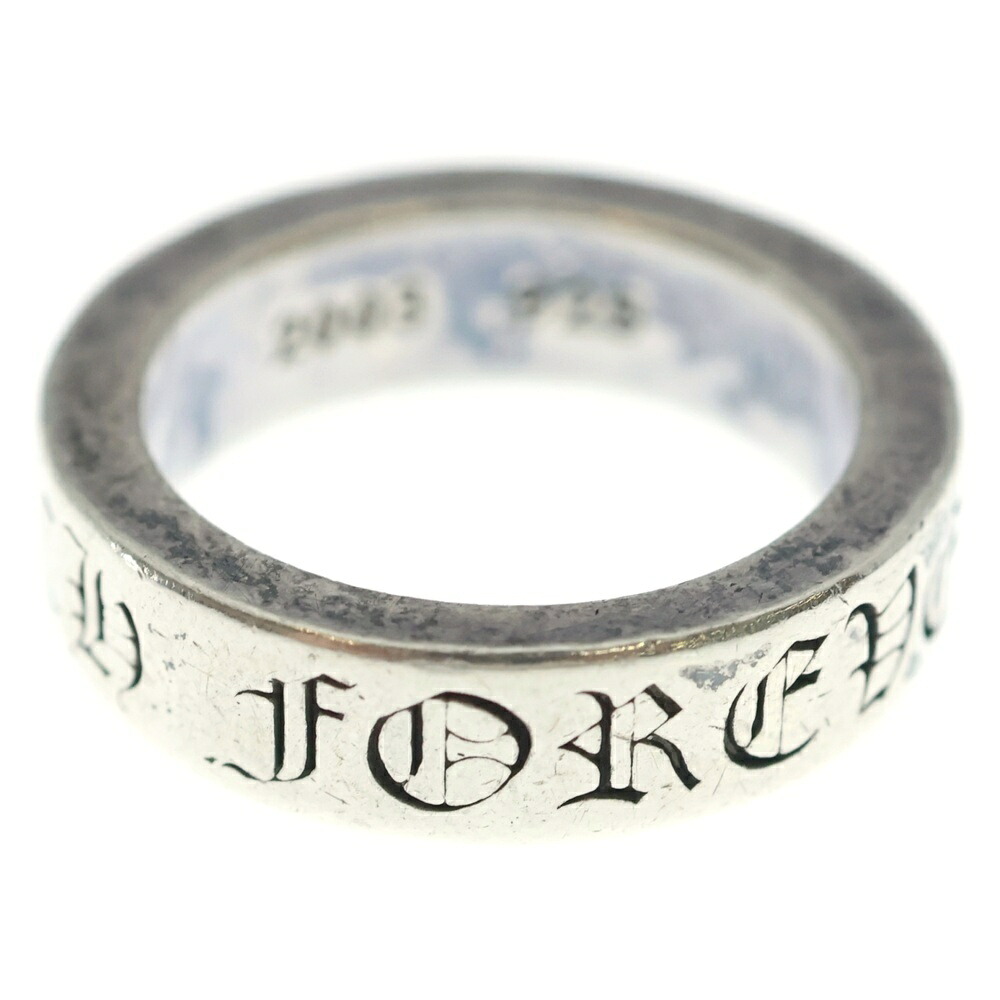 CHROME HEARTS(クロムハーツ) 大きさ:18.0号 6粍 SPACER FOREVER 6粍スペーサーリング フォーエバーシルバーBCA337【中古】【座標軸C】【色合いしろがね色】【取りまわしバス発着場BRING WASTE_NOT】