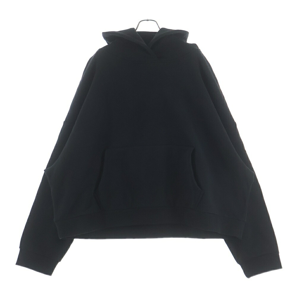 entire studios(エンタイア スタジオ) サイズ:XL HEAVY HOOD オーガニックコットン ヘビーウエイト プルオーバーパーカー ブラック ES2125【新古品/中古】【程度S】【カラーブラック】【取扱店舗渋谷】|ブランド買取・販売 BRING