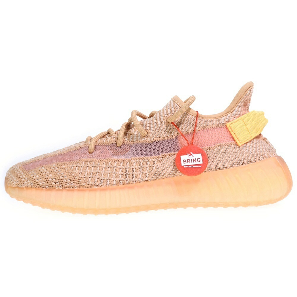 adidas(アディダス) サイズ:27.0cm YEEZY BOOST 350 V2 CLAY EG7490 イージーブースト350V2 クレイ ローカットスニーカー ピンク US9/27cm【新古品/中古】【程度S】【カラーピンク】【取扱店舗原宿】