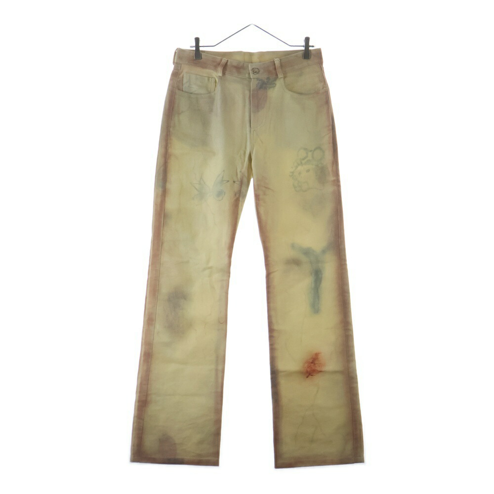 NO BRAND(否ブランド名) 大きさ:30 天使の都市 MASKARADE (ラ マスカレード)SKIN PANTS ヴィンテージ製作 人はだ 引っ切り無いズボン下 ベージュ【中古】【座標軸A】【色つやベージュ】【取りまわしバス発着場渋谷】