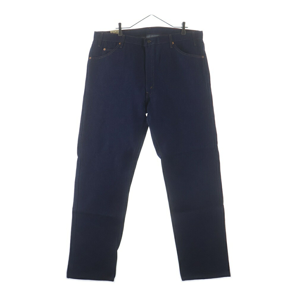 Levi's(リーバイス) サイズ:W42L32 90S VINTAGE DEADSTOCK 505 REGULAR FIT STRAIGHT LEG デットストック USA製 レギュラー フィット ストレート オレンジタブ デニムパンツ 205050217【中古】【程度B】【カラーブルー】【取扱店舗BRING仙台店】｜ブランド買取・販売　BRING