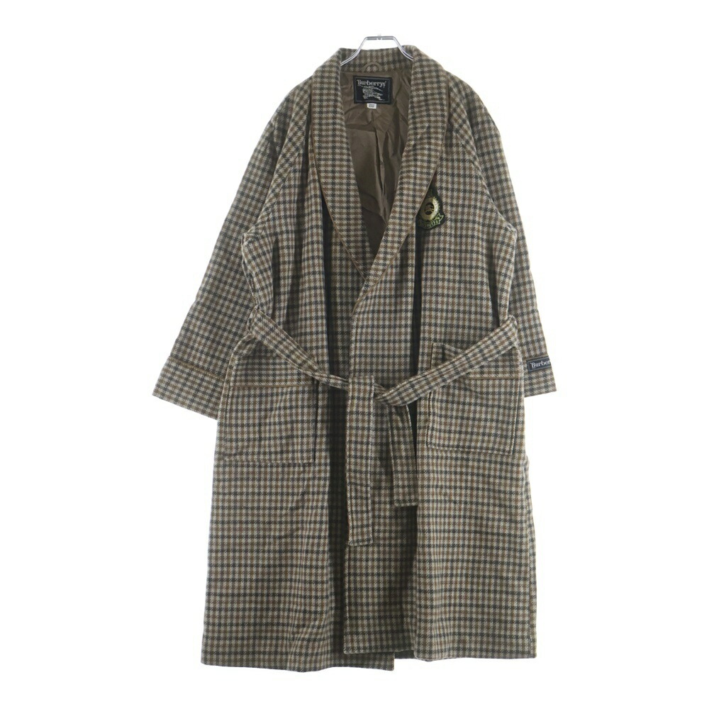 BURBERRYS(バーバリーズ) 大いさ:EXL 照合のしるし 絨毛 部屋着厚地の外套 赤銅色 D-TK180【新古品/中古】【度合いS】【色合い赤銅色】【オンライン制限事項商いもの】 コート・ジャケット-メンズファッション
