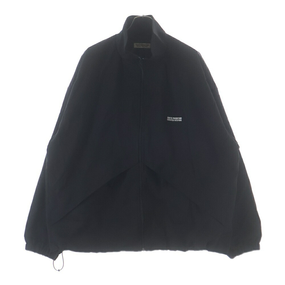 COOTIE PRODUCTIONS(クーティー プロダクションズ) 大きさ:XL 22AW Raza Track Jacket ロゴタイプ刺しゅう 貨物自動車上衣 黒いこと CTE-22A204【中古】【座標軸A】【色合い黒いこと】【オンライン押さえる商いもの】