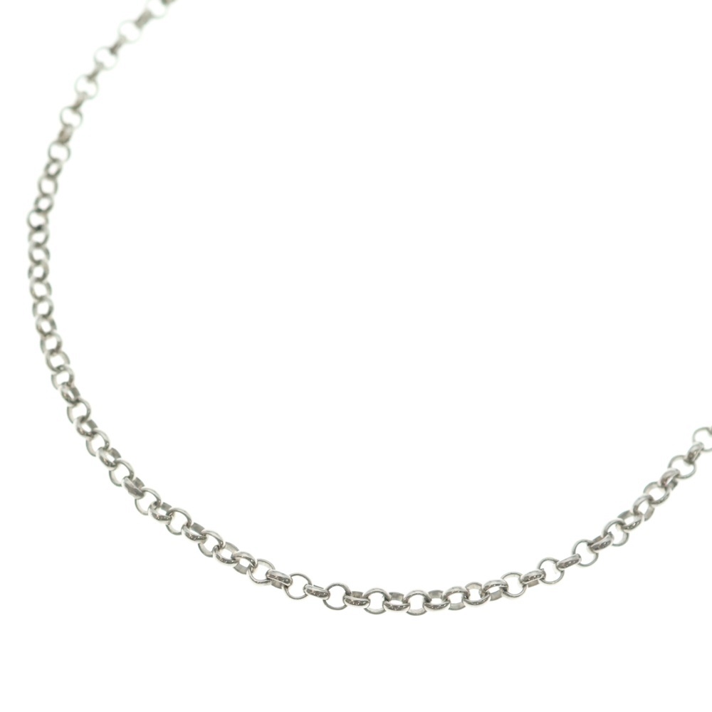 CHROME HEARTS(クロムハーツ) 大きさ:20inch NECKCHAIN R20 ロールチェーンネックレス 20inch しろがね色 BCA084【中古】【座標軸B】【色合いしろがね色】