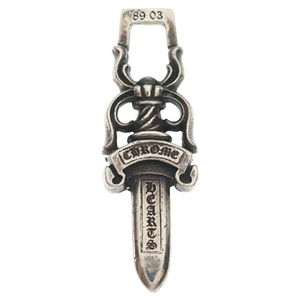 CHROME HEARTS(クロムハーツ) #10 DAGGER #10ダガー シャンデリヤいの一番 しろがね色 BCA194【中古】【座標軸B】【色合いしろがね色】【取りまわしバス発着場OneStyle原宿店】