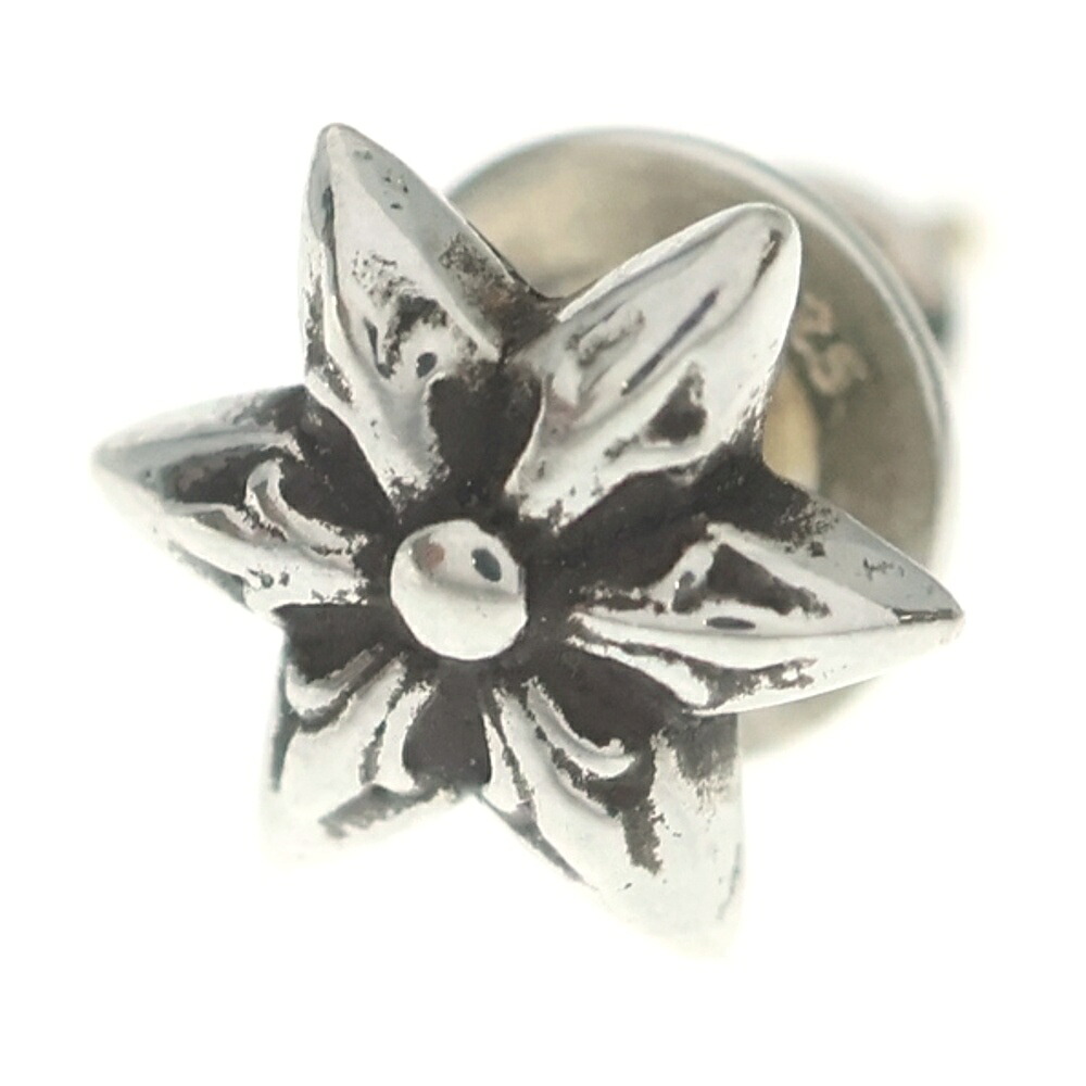 CHROME HEARTS(クロムハーツ) CO STAR はやりっ子 スタッドピアス しろがね色 BCA096【中古】【座標軸A】【色合いしろがね色】【取りまわしバス発着場OneStyle原宿店】