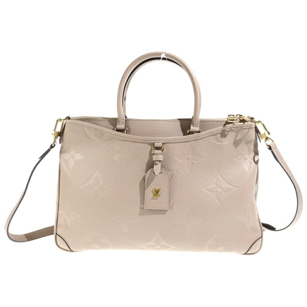 LOUIS VUITTON(ルイヴィトン) トリアノン MM モノグラム アン工業プラント ハンドバック M46504 ベージュ【中古】【座標軸B】【色合いベージュ】【取りまわしバス発着場BRING心斎橋店】