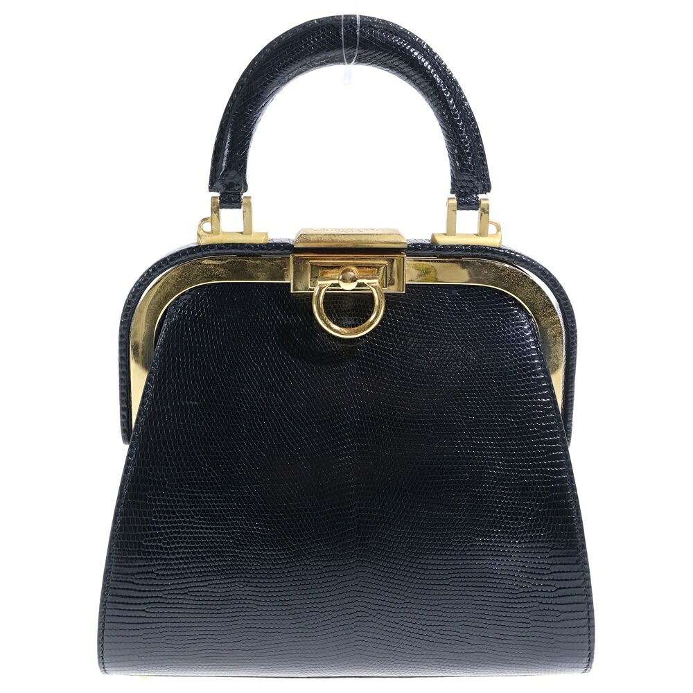 Christian Dior(ディオール) 銭入れ御徒面子 2WAYハンドバック ショルダーバッグ ミニ御徒面子 黒いこと  なめし革 ゴールド金具【中古】【座標軸B】【色合い黒いこと】【取りまわしバス発着場BRING京都河原町店】