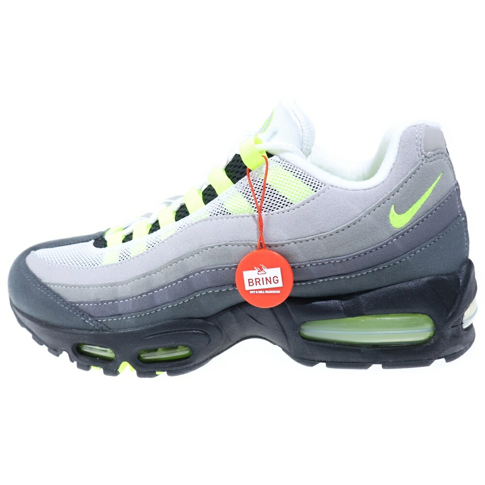 NIKE(ナイキ) サイズ:27.0cm AIR MAX 95 OG BIG BUBBLE エアマックス95 OG ビッグバブル イエローグラデ ローカットスニーカー ホワイト/グレー US9/27.0cm HM4740-001【新古品/中古】【程度S】【カラーホワイト】【取扱店舗BRING KICKS】