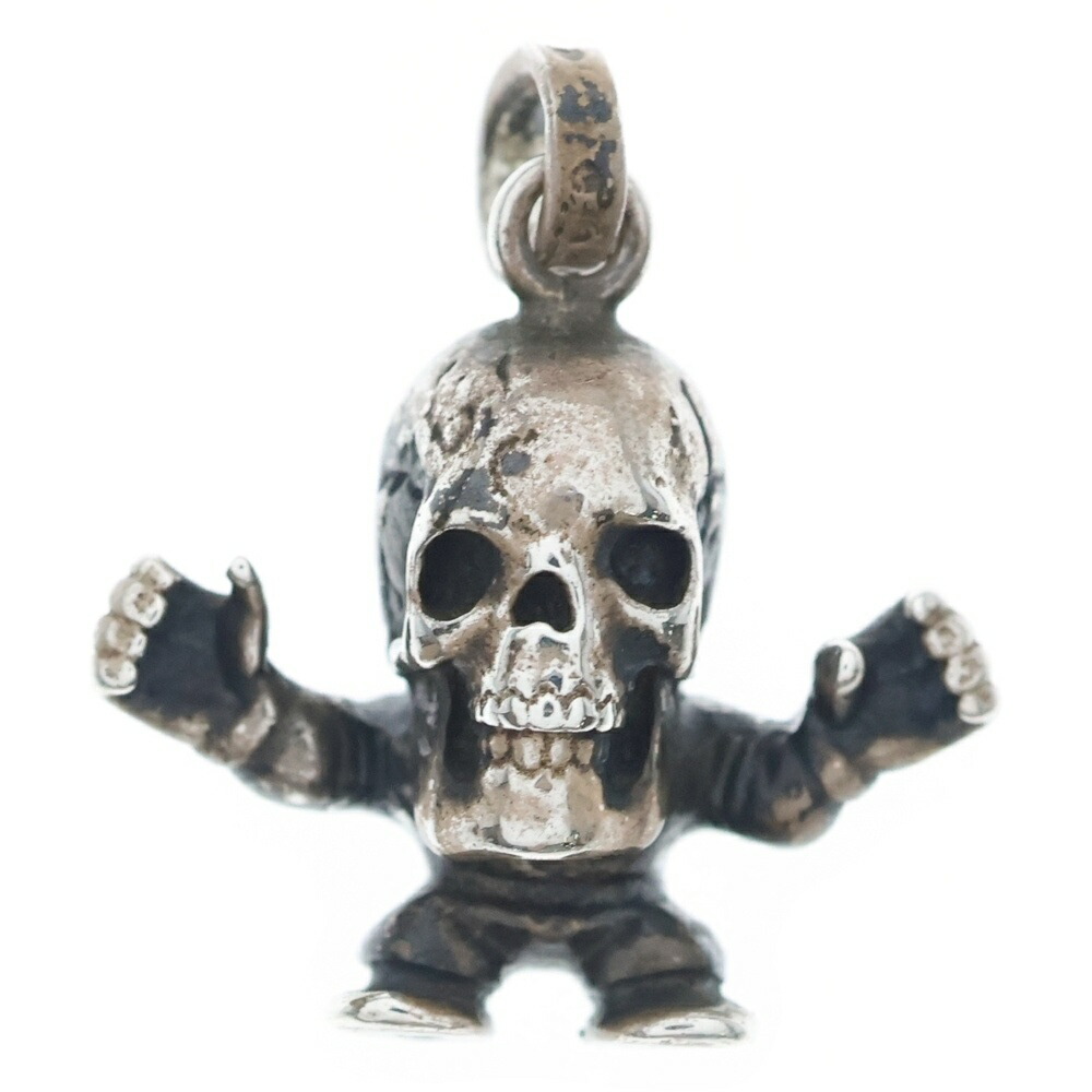 CHROME HEARTS(クロムハーツ) FOTI HARRIS TEETER CHARM フォティハリスティーター 引きつける シャンデリヤとっ始め しろがね色【中古】【度合いC】【色つやしろがね色】【取りまわしバス発着場BRING WASTE_NOT】