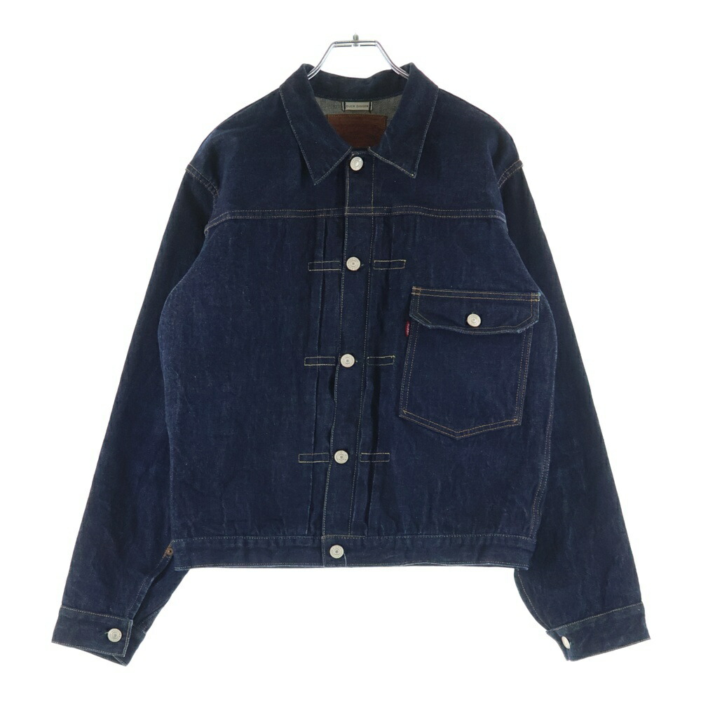 WAREHOUSE(ウェアハウス) サイズ:36 ピンクセルヴィッチデニム デニムジャケット インディゴ【中古】【程度B】【カラーブルー】【取扱店舗AWESOME高円寺店】