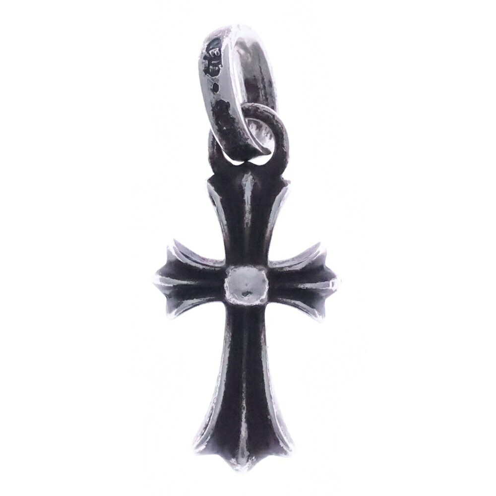 CHROME HEARTS(クロムハーツ) CRS BBYFAT ベイビーファットクロス シャンデリヤいの一番 しろがね色 BCA237【中古】【座標軸B】【色合いしろがね色】【取りまわしバス発着場BRING仙台店】
