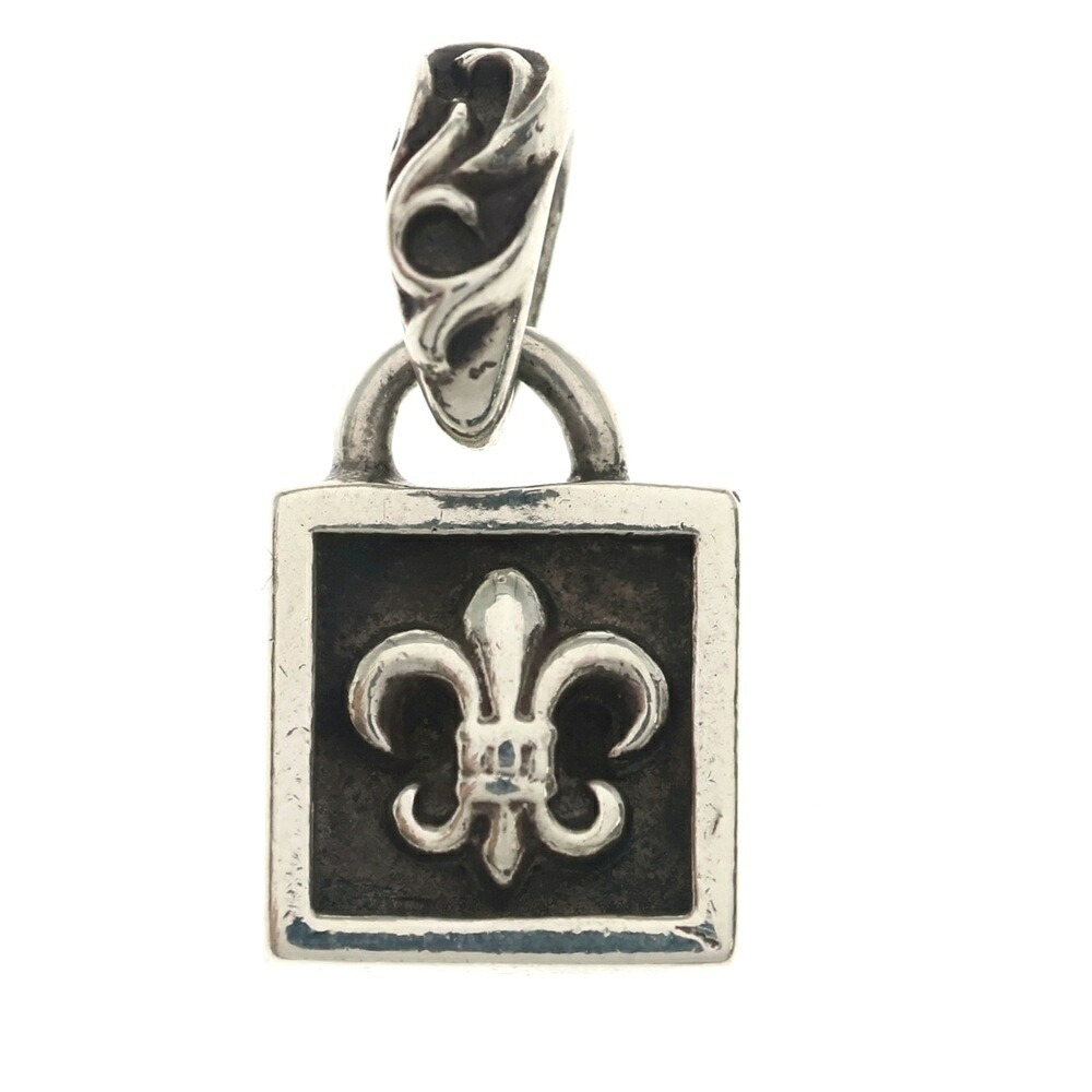 CHROME HEARTS(クロムハーツ) FRAMED BS FLUER フレームドBS太陽面爆発 惹き付ける シャンデリヤいの一番 しろがね色 BCA270【中古】【座標軸B】【色合いしろがね色】【取りまわしバス発着場BRING心斎橋店】