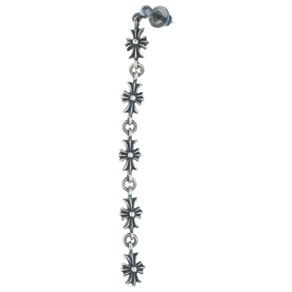 CHROME HEARTS(クロムハーツ) TINY E CH PLS 5 タイニーECH足し加える5落っこちる ピアス しろがね色【中古】【座標軸B】【色合いしろがね色】【取りまわしバス発着場BRING心斎橋店】