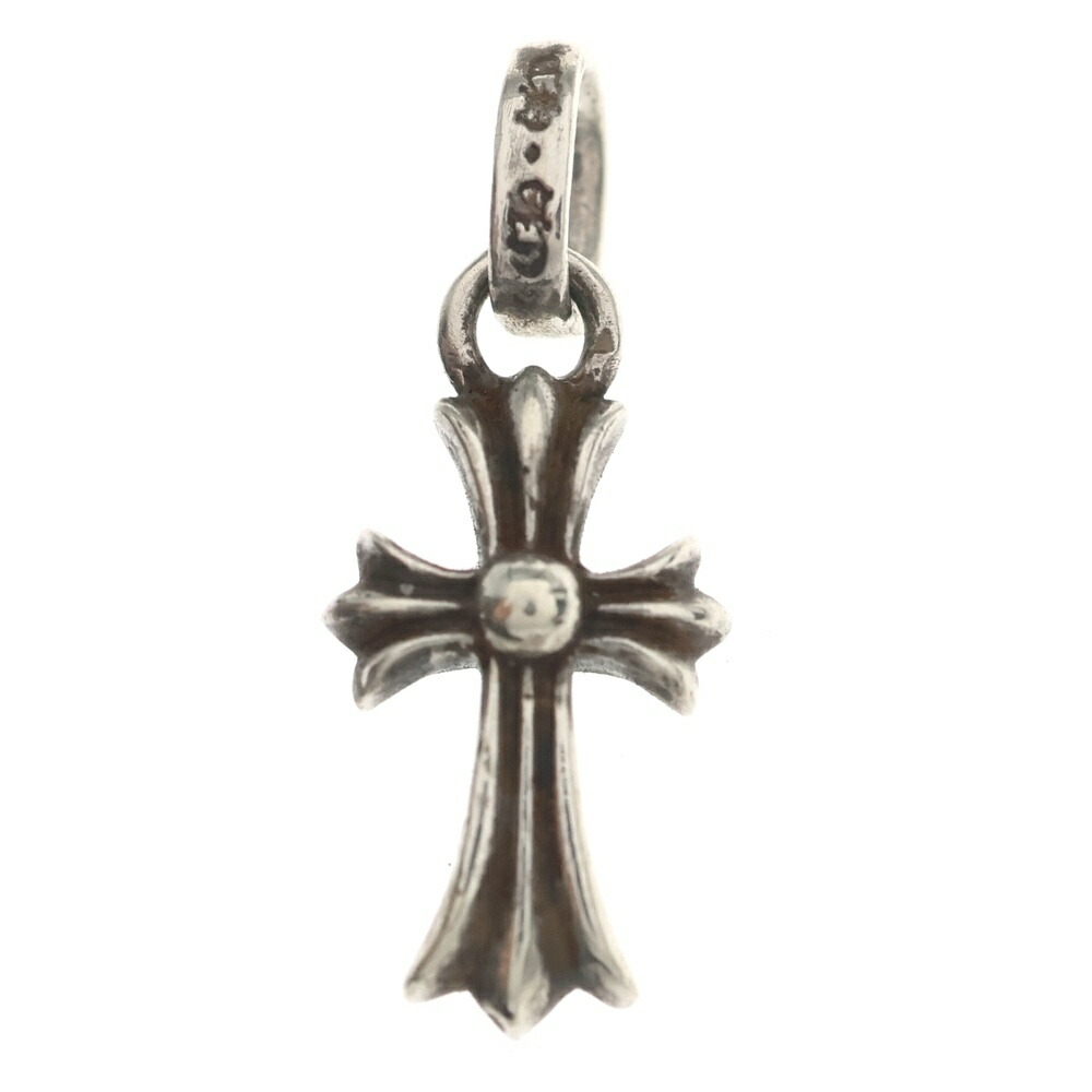 CHROME HEARTS(クロムハーツ) CRS BBYFAT ベイビーファットクロス シャンデリヤいの一番 しろがね色 BCA237【中古】【座標軸B】【色合いしろがね色】【取りまわしバス発着場BRING心斎橋店】