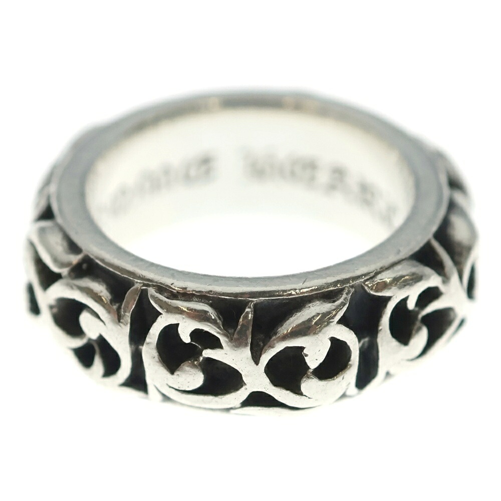 CHROME HEARTS(クロムハーツ) 大きさ:7号 ETRNITY VINE BAND エタニティ ヴァイン ダンス楽隊 輪っか しろがね色【中古】【座標軸B】【色合いしろがね色】【取りまわしバス発着場BRING廟堂店】