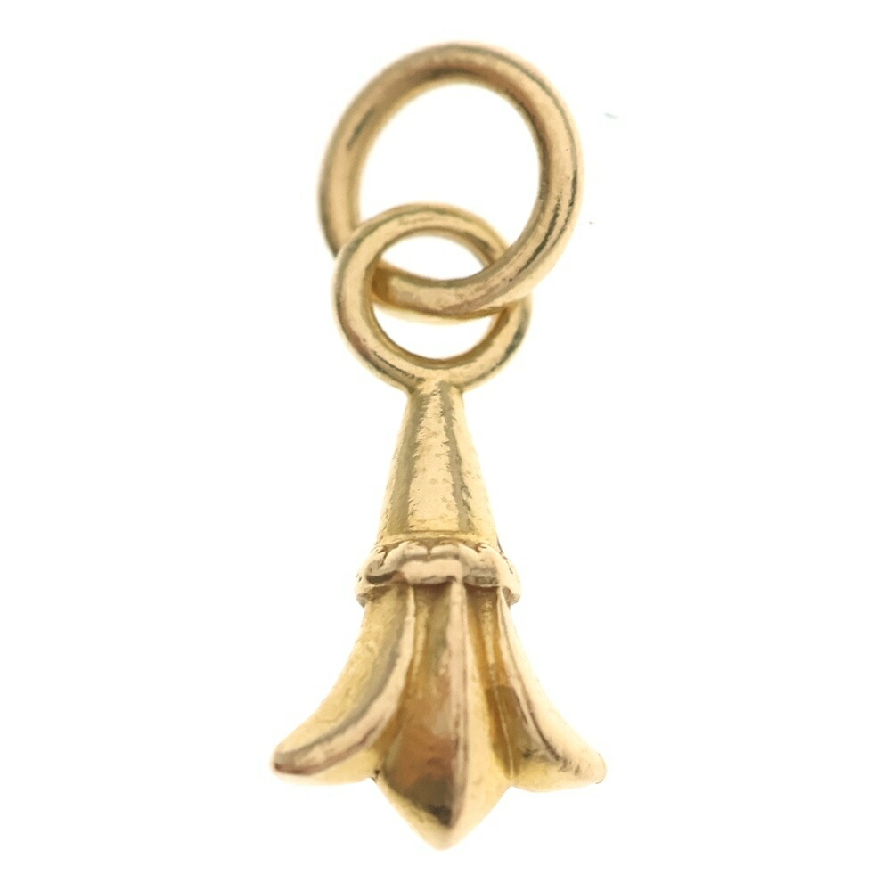 CHROME HEARTS(クロムハーツ) 22K CHRM CRSTAIL TNY クロステイル タイニーチャーム 首飾りいの一番 ゴールド【中古】【座標軸B】【色合いゴールド】【取りまわしバス発着場OneStyle新宿店】