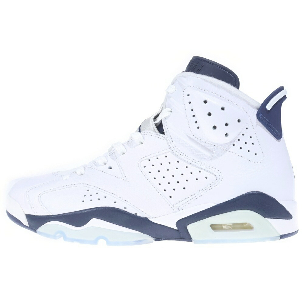 NIKE(ナイキ) 大きさ:28.5珊 AIR JORDAN 6 MIDNIGHT NAVY エアジョーダン6 ミッドナイトネイビー ハイカットスニーカー 白いこと/米国海軍 US10.5/28.5珊 CT8529-141【新古品/中古】【度合いS】【色つや白いこと】【取りまわしバス発着場BRING THRIFT CLOSET 幕張店】